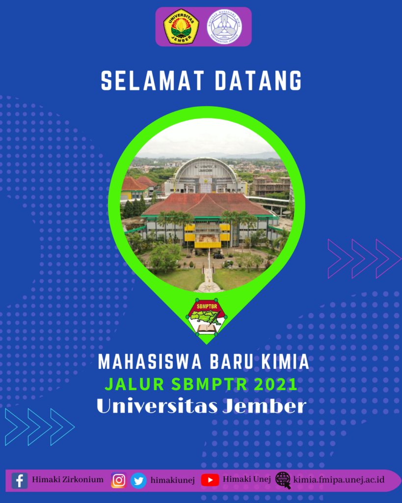 SELAMAT DATANG MAHASISWA BARU JURUSAN KIMIA JALUR SBMPTBR 2021 – Kimia ...